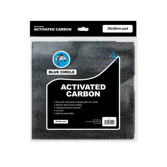 Blue Circle Filter Pad Activated Carbon