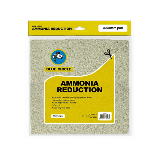Blue Circle Filter Pad Ammonia Reduction