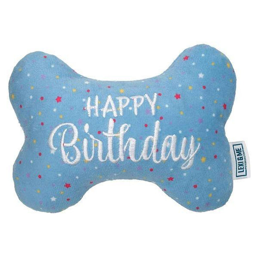 Lexi & Me Plush Toy Birthday Bone