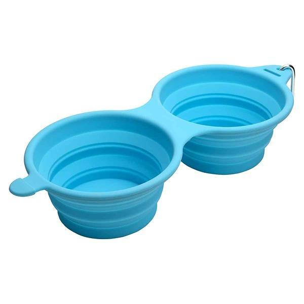 Lexi & Me Double Collapsible Travel Bowl