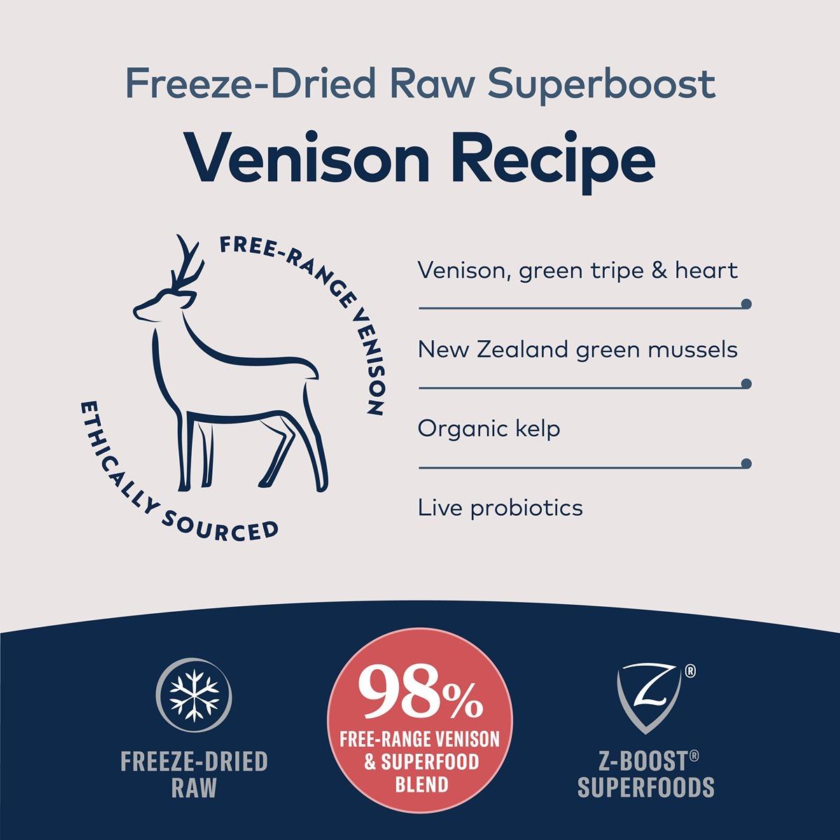 Ziwi Peak Ziwi Peak Freeze-Dried Cat Superboost Venison