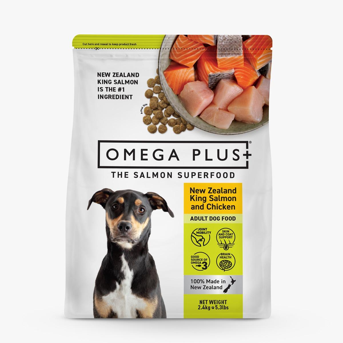 Omega Plus King Salmon and Chicken Dry Dog Food