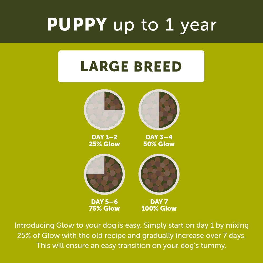 Glow Puppy Large Breed Chicken Dry Dog Food