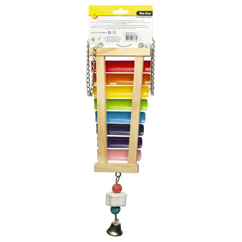 Pet One Chicken Toy Glockenspiel