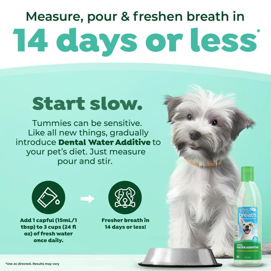 TropiClean Dental Health Solution for Dogs