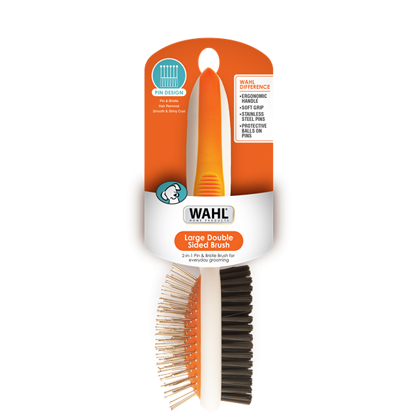 Wahl Double Sided Pin & Bristle Brush