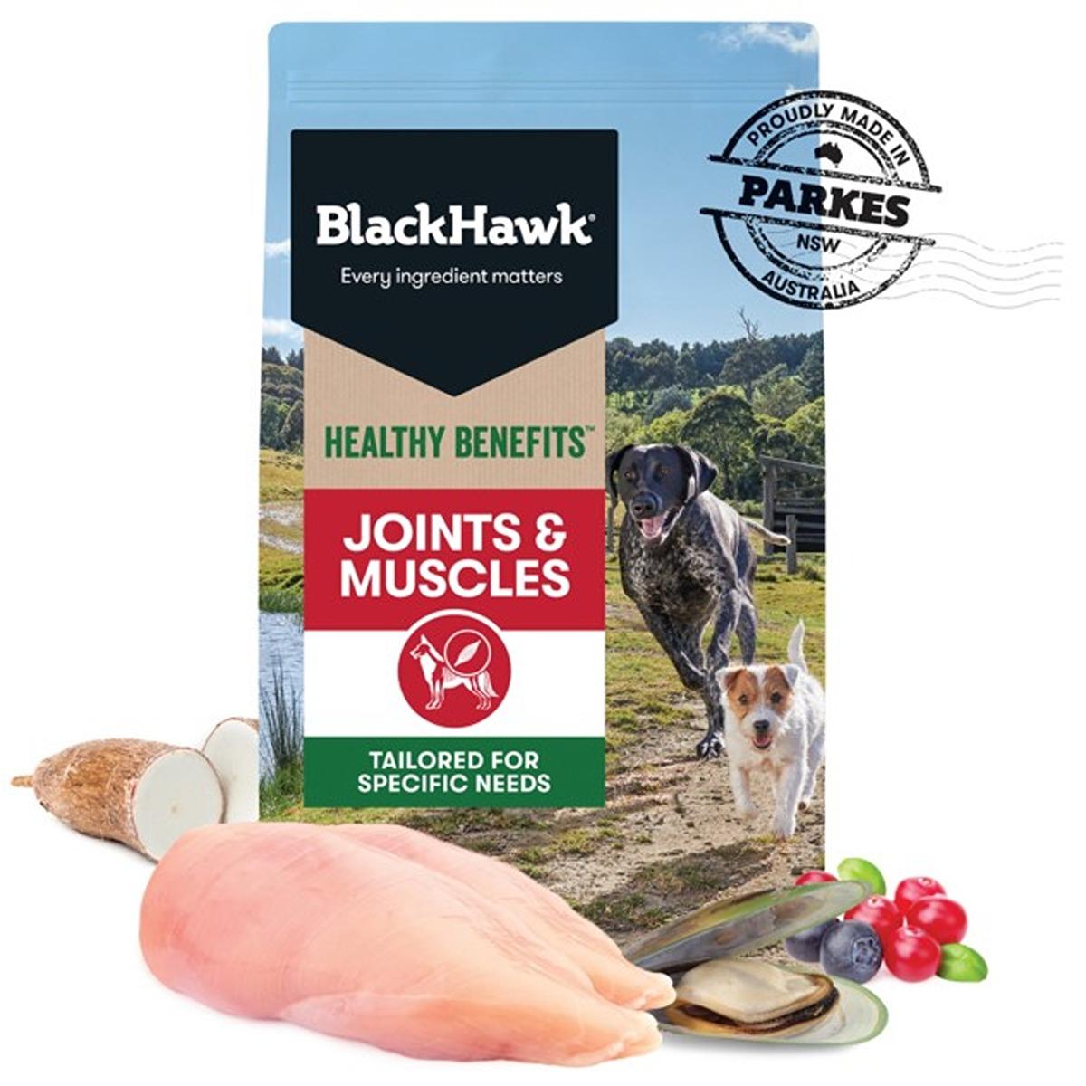 Black Hawk Healthy Benefits Joints & Muscles Dog Food