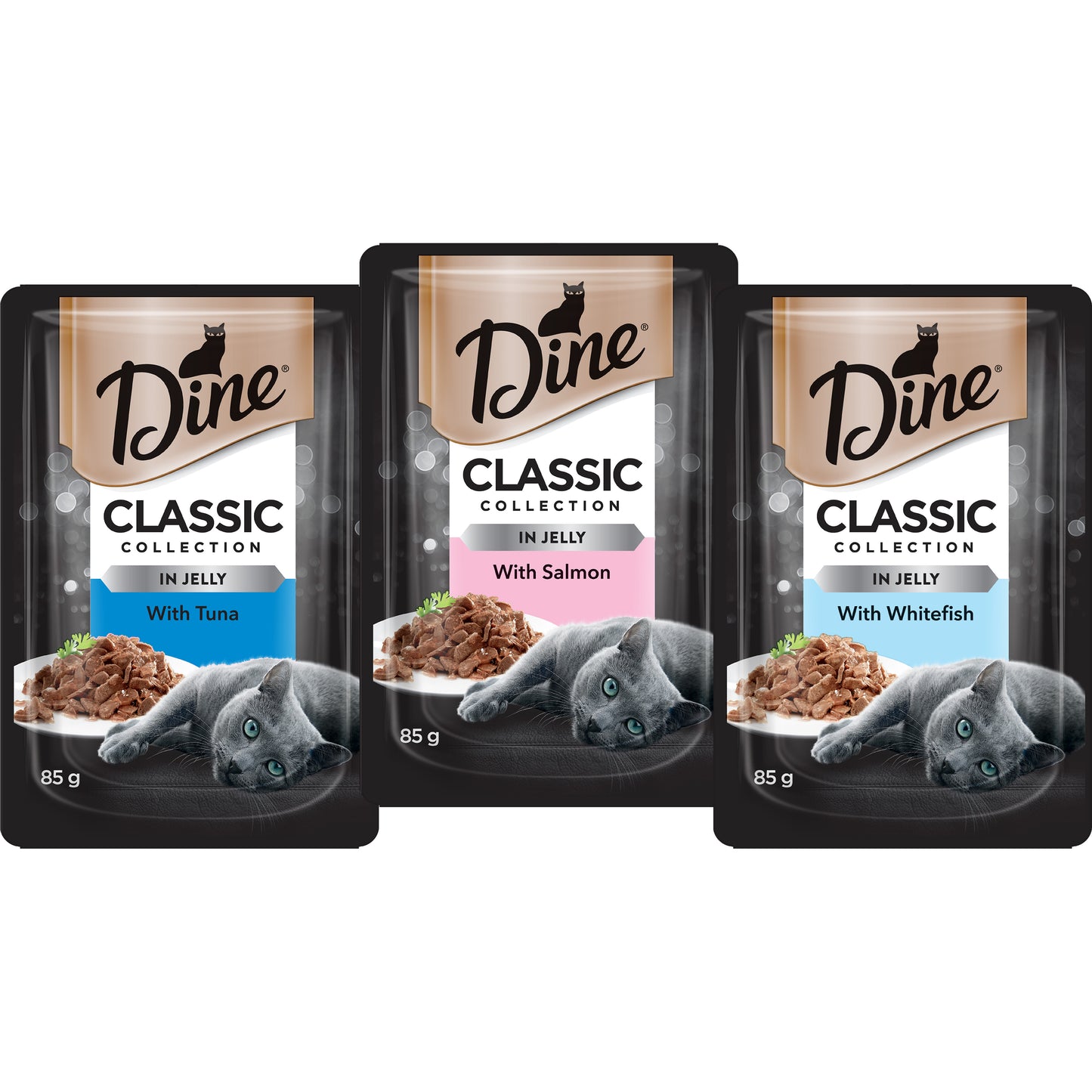 Dine Classic Collection Fish Selection Adult Wet Cat Food