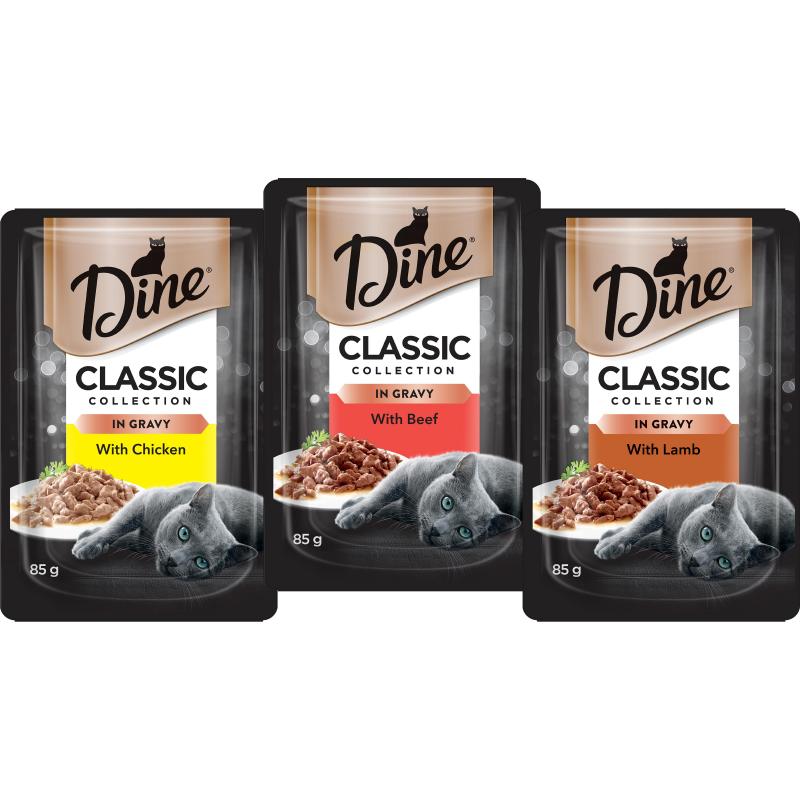 Dine Classic Collection Succulent Selection Adult Wet Cat Food