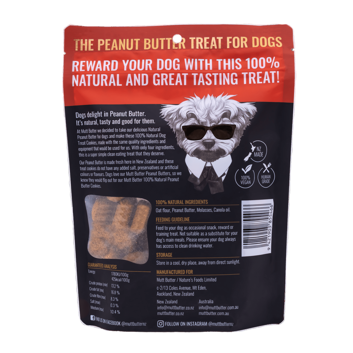 Mutt Butter Original Dog Cookie Treats