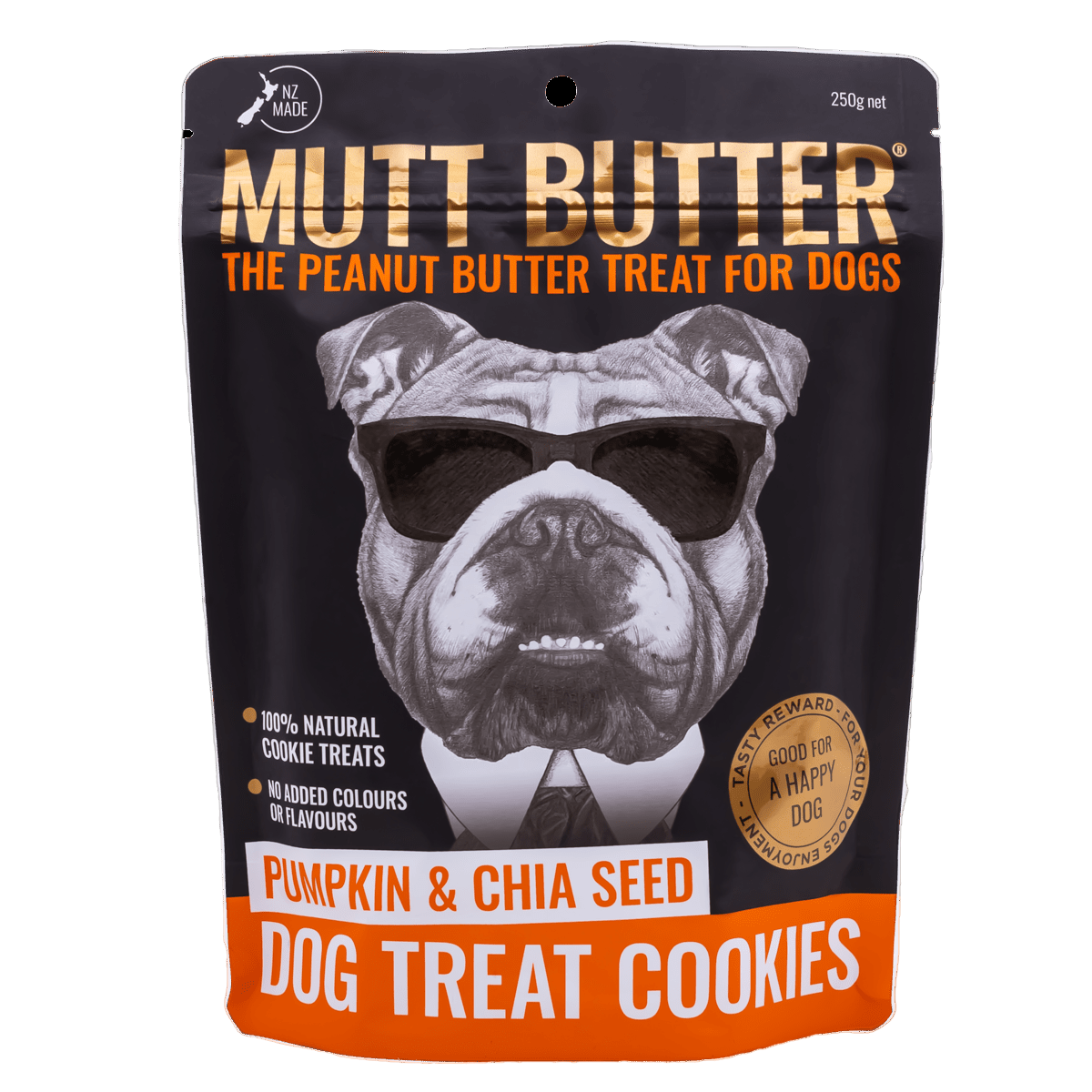 Mutt Butter Pumpkin & Chia Dog Cookie Treats