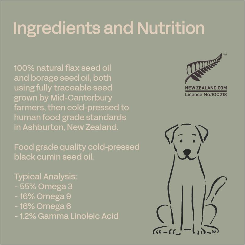 Fourflax Canine Skin & Coat Oil