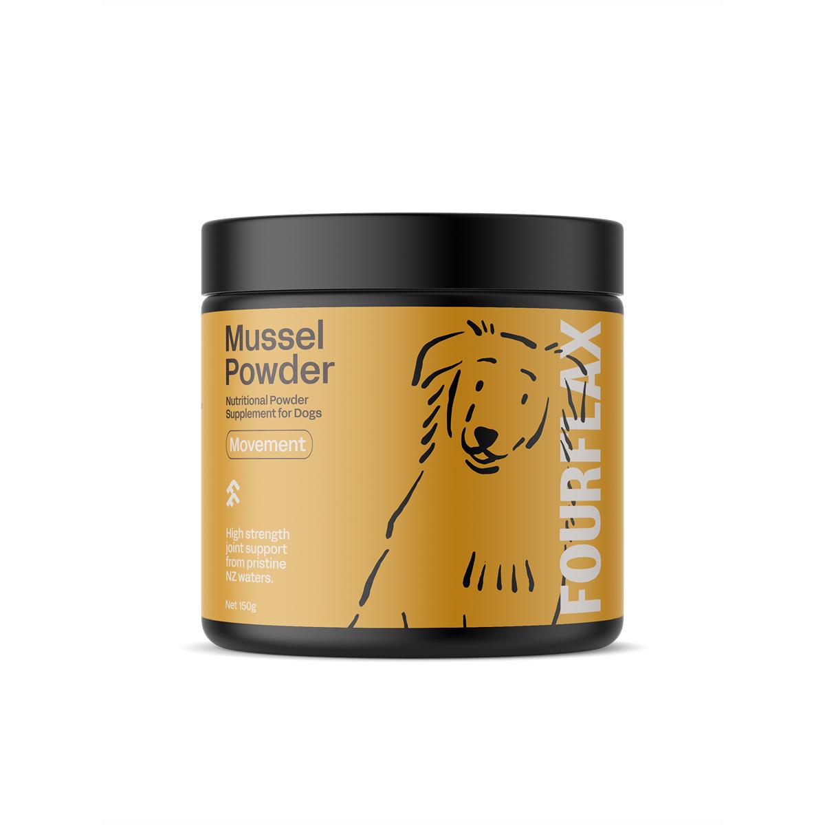 Fourflax Canine Mussel Powder Supplement