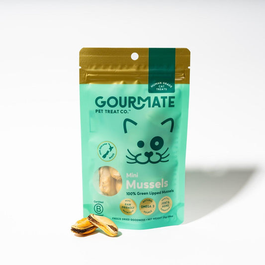 Gourmate Mini Mussels Freeze Dried Cat Treats