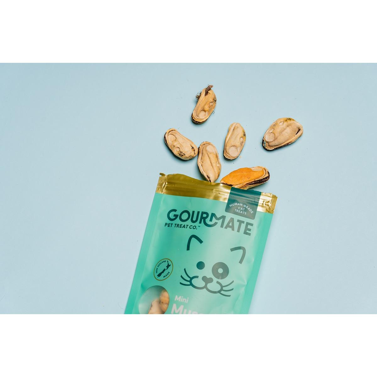 Gourmate Mini Mussels Freeze Dried Cat Treats