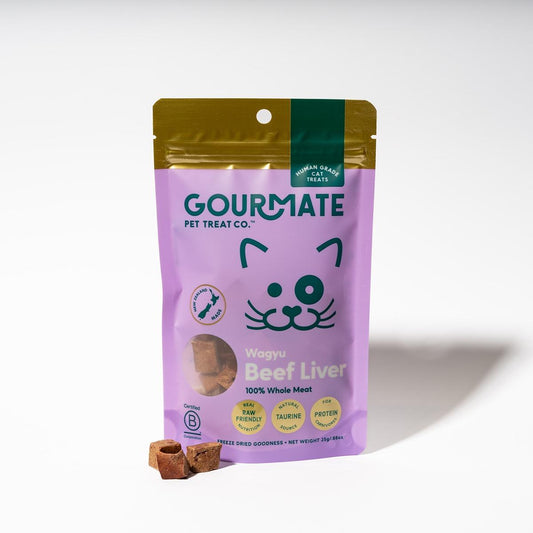 Gourmate Wagyu Beef Liver Freeze Dried Cat Treats