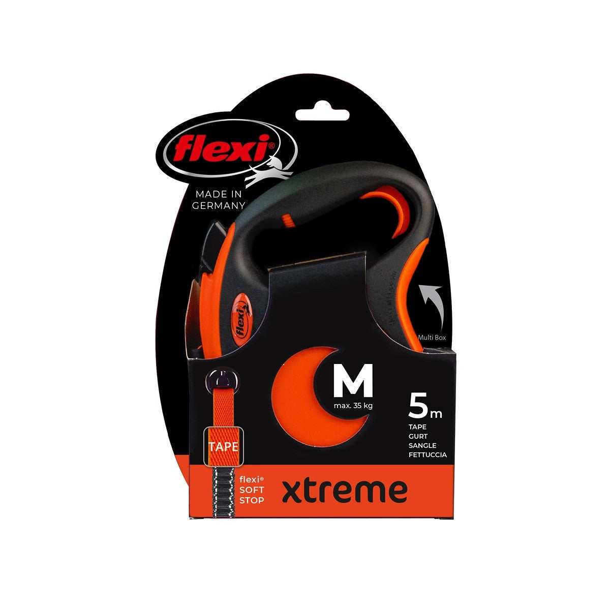Flexi Xtreme Tape Retractable Leash 5m