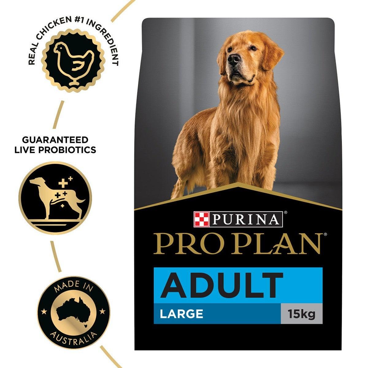 PRO PLAN Adult Large Breed Chicken Dry Dog Food