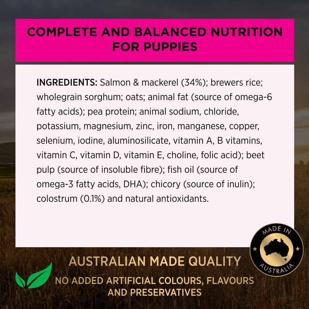 PRO PLAN Puppy Sensitive Skin & Stomach Salmon & Mackerel Dry Dog Food
