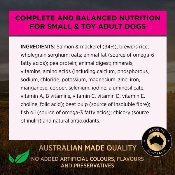 Pro Plan Sensitive Skin & Stomach Small & Toy Breed Salmon & Mackerel Formula Dry Dog Food