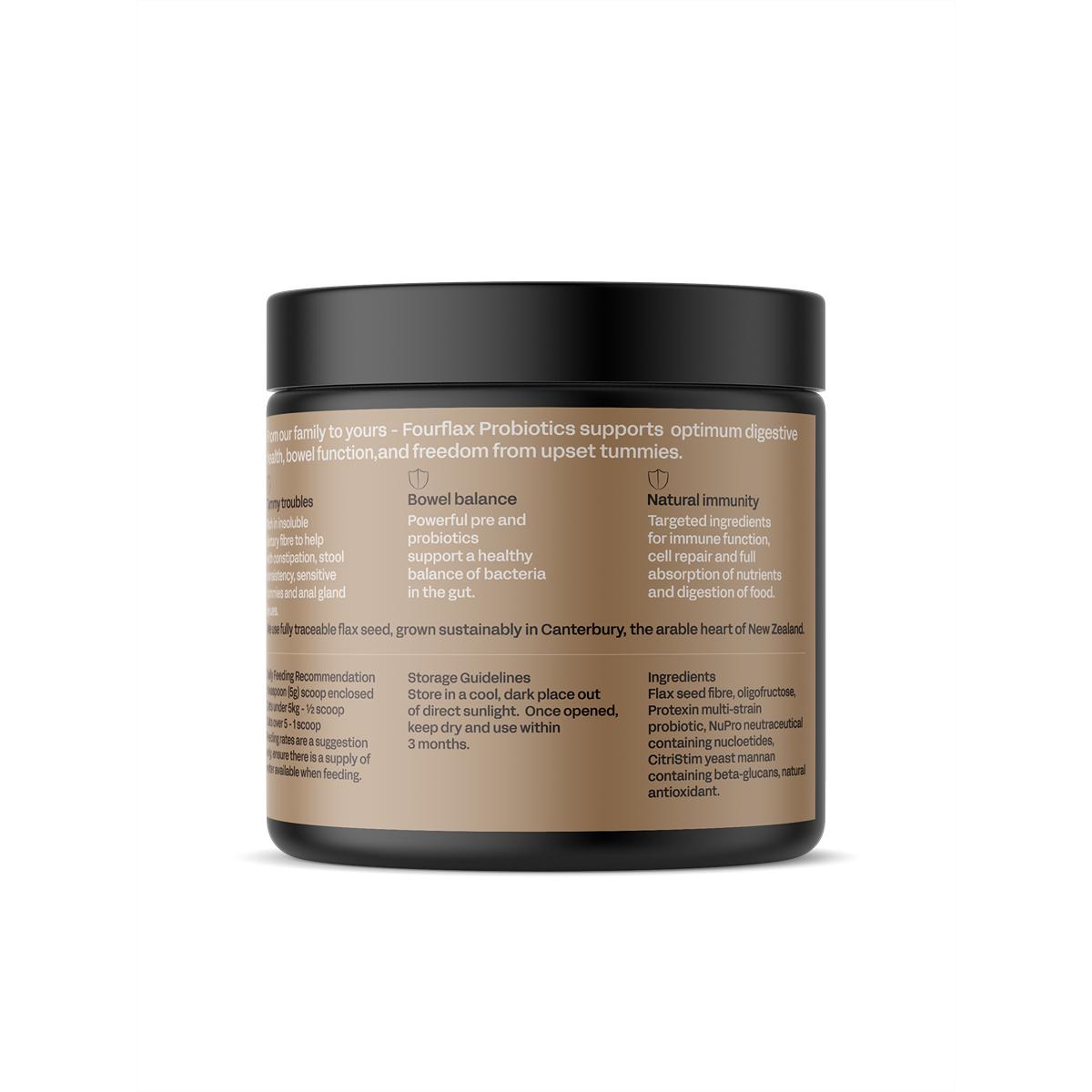 Fourflax Feline Probiotics Supplement