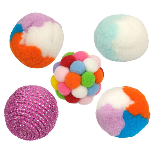 Lexi & Me Cat Multi Colour Balls