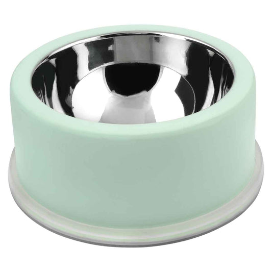 Buddy & Belle Stainless Steel Pet Bowl Aquamarine 700ml