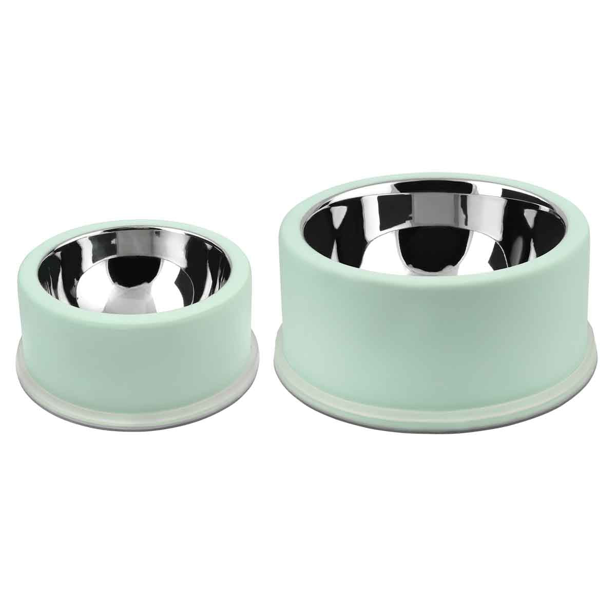Buddy & Belle Stainless Steel Pet Bowl Aquamarine 700ml