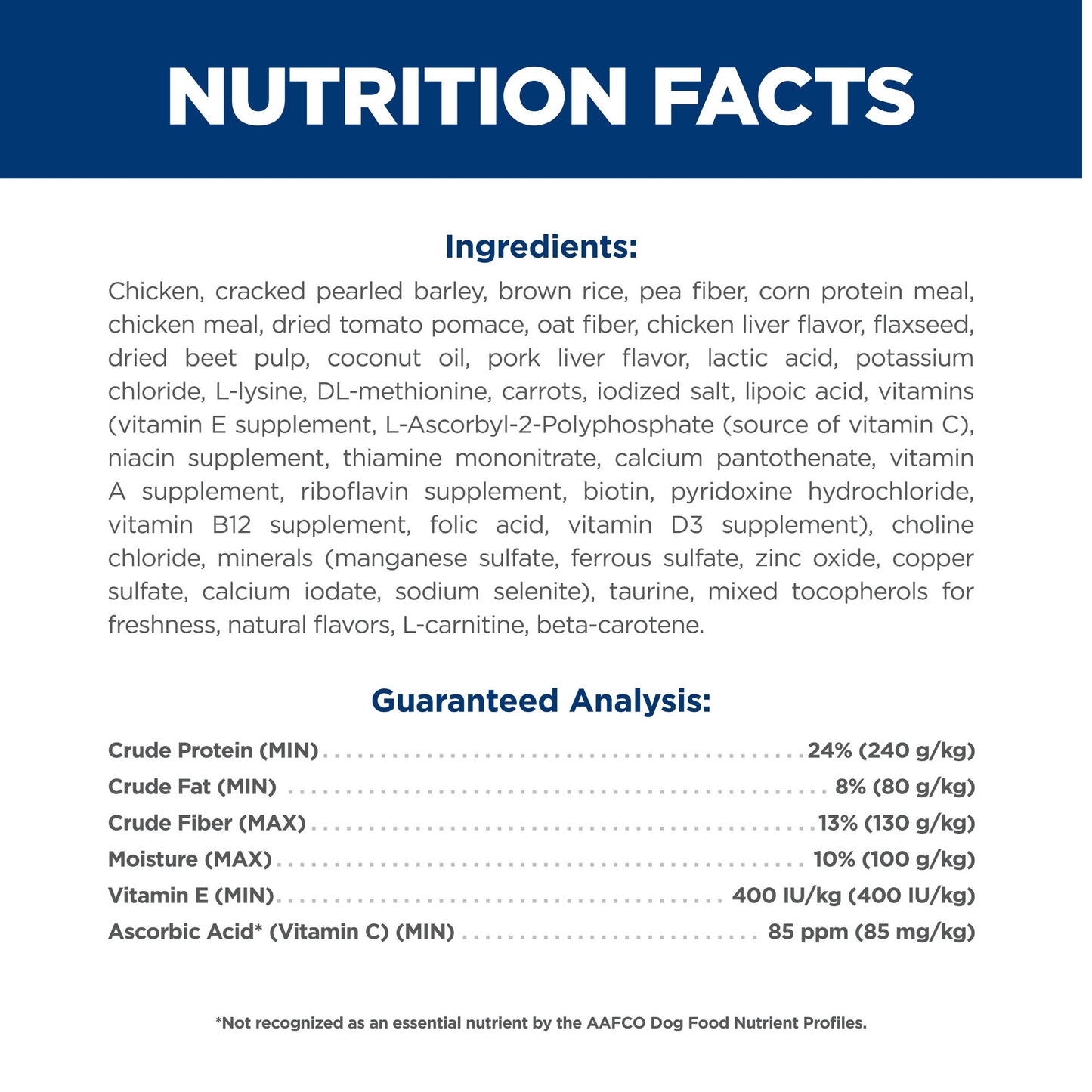 Hill's Science Diet Adult Perfect Weight Dry Dog Food