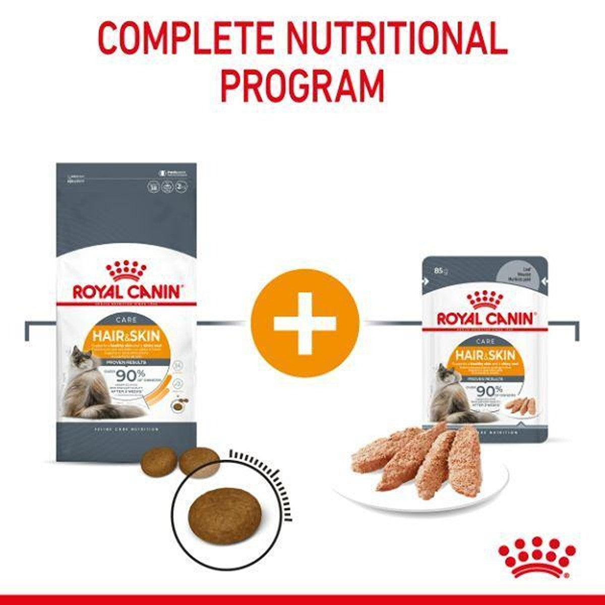 Royal Canin Hair & Skin Care Loaf Wet Cat Food