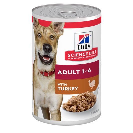 Hill's Science Diet Adult with Turkey Wet Dog Food