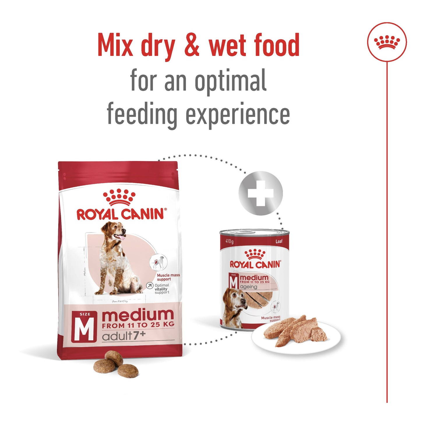 Royal Canin Dog Medium 7+ Dry Dog Food