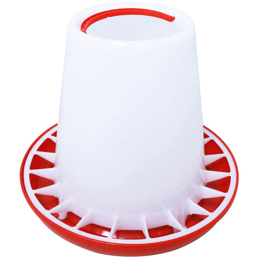 PETstock Red & White Poultry Feeder