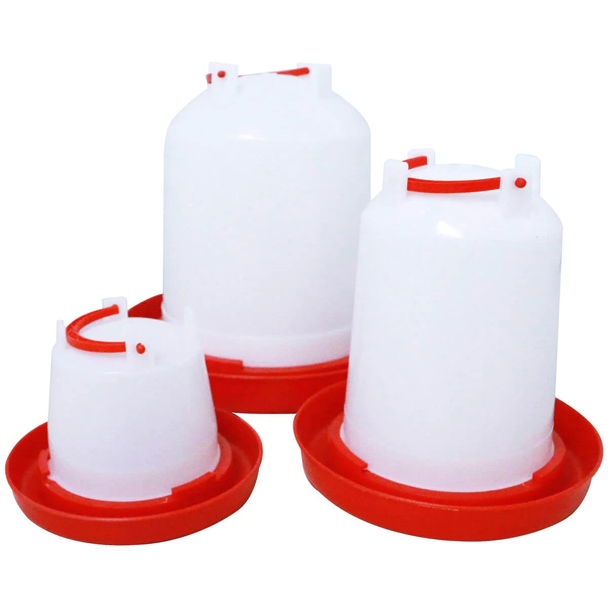 PETstock Red & White Poultry Waterer