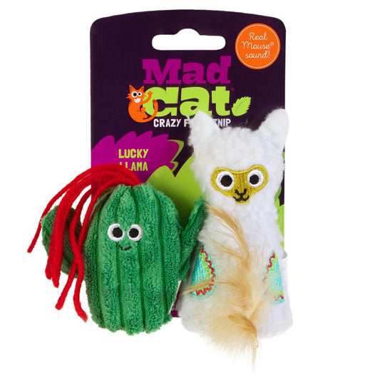 Mad Cat Lucky Llama Cat Toys