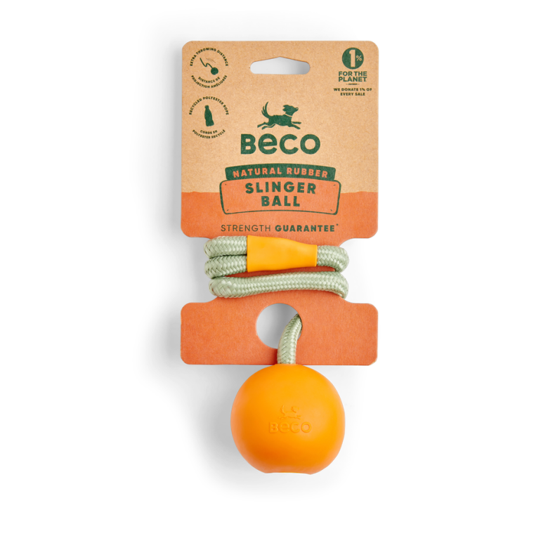 Beco Natural Rubber Slinger Ball