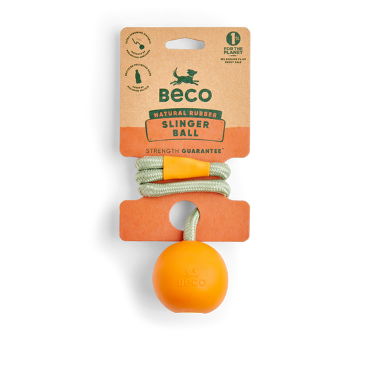 Beco Natural Rubber Slinger Ball