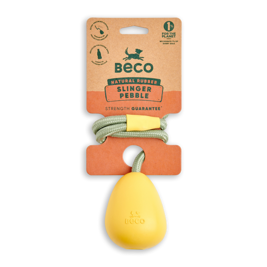 Beco Natural Rubber Slinger Pebble