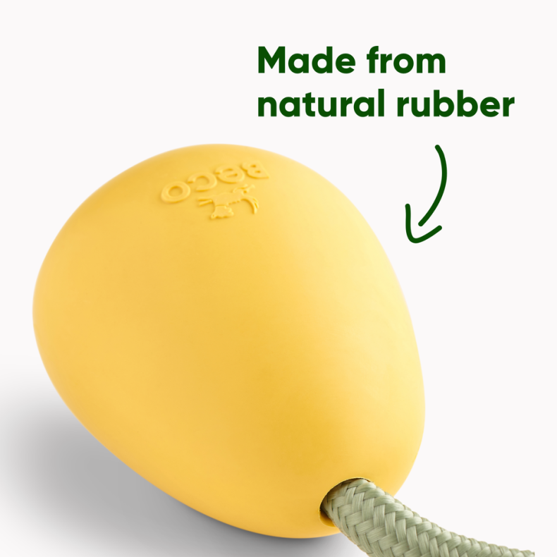 Beco Natural Rubber Slinger Pebble