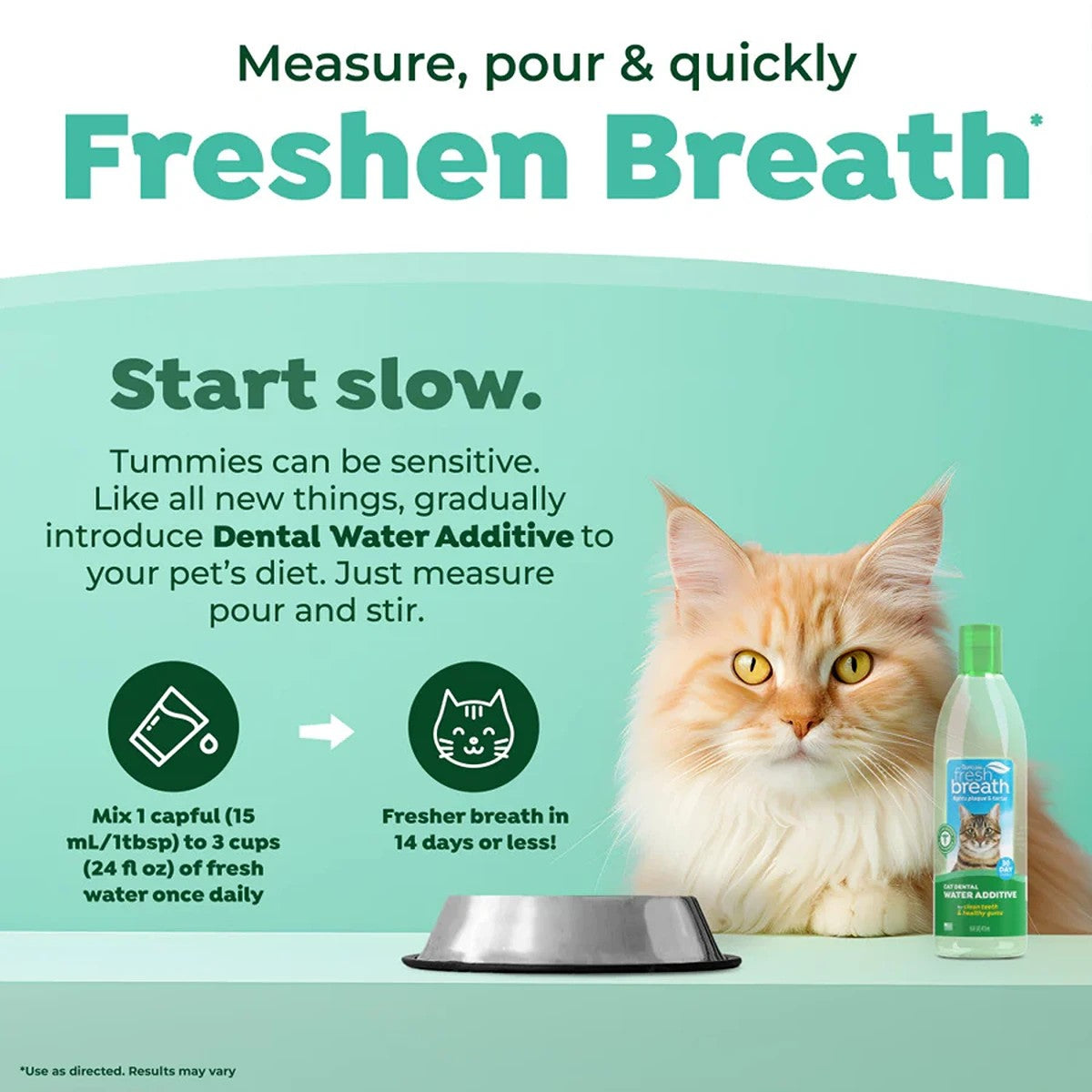 TropiClean Fresh Breath Dental Health Solutions For Cats