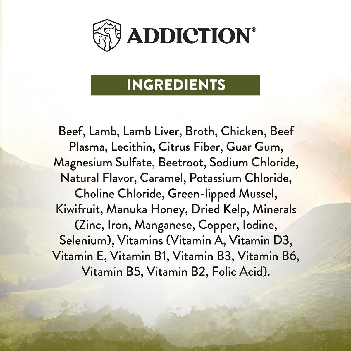 Addiction Wild Islands Highland Meats Lamb & Beef Wet Cat Food