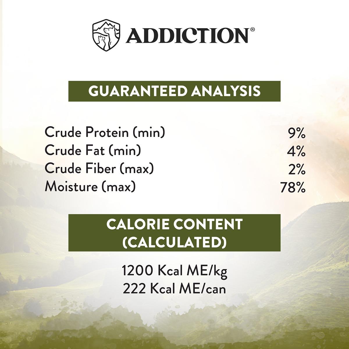 Addiction Wild Islands Highland Meats Lamb & Beef Wet Cat Food