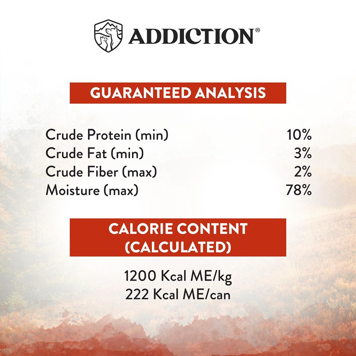 Addiction Wild Islands Forest Meat Venison & Beef Wet Cat Food