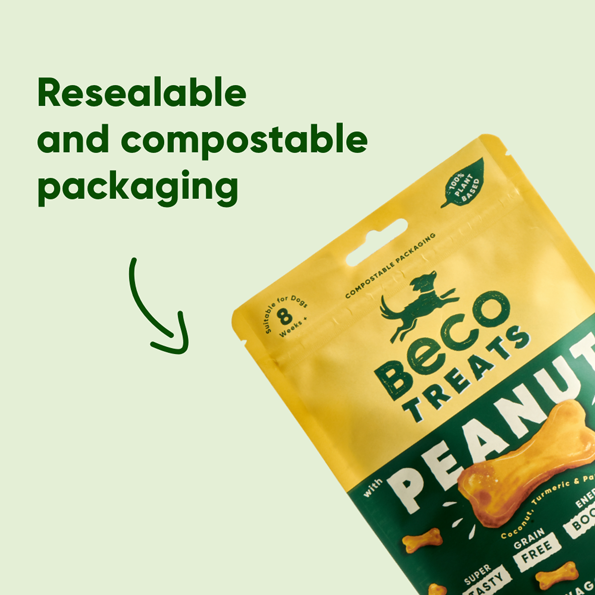 Beco Peanut Dog Treats