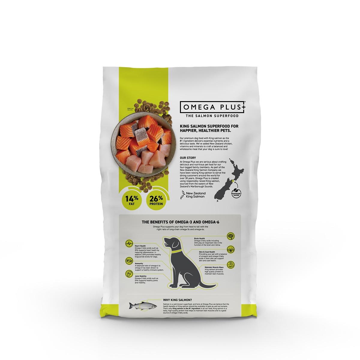 Omega Plus King Salmon and Chicken Dry Dog Food