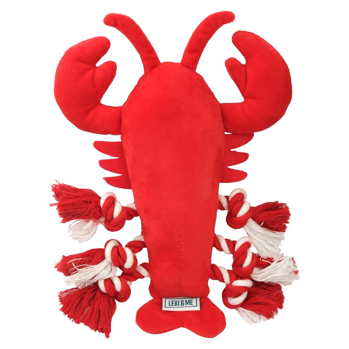 Lexi & Me Plush/Rope Toy Lobster