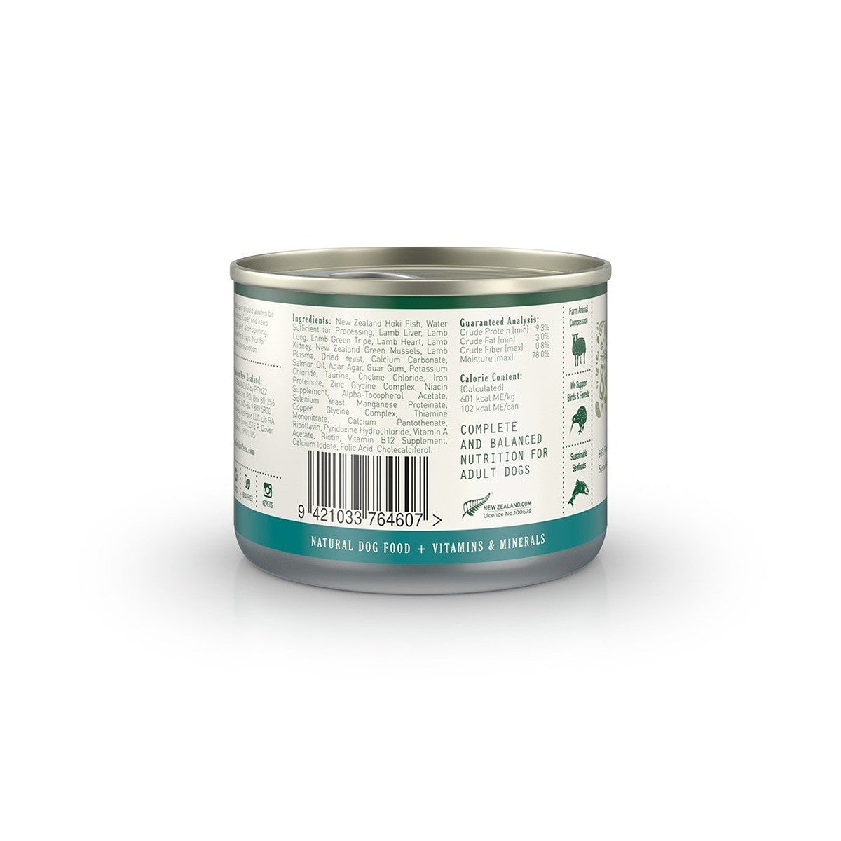 Zealandia Hoki Pate Wet Dog Food