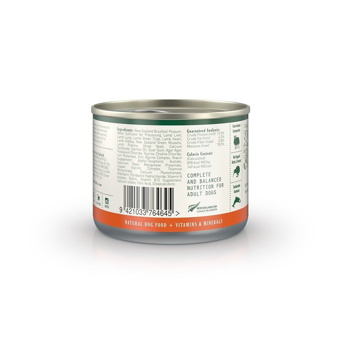 Zealandia Brushtail Pate Wet Dog Food
