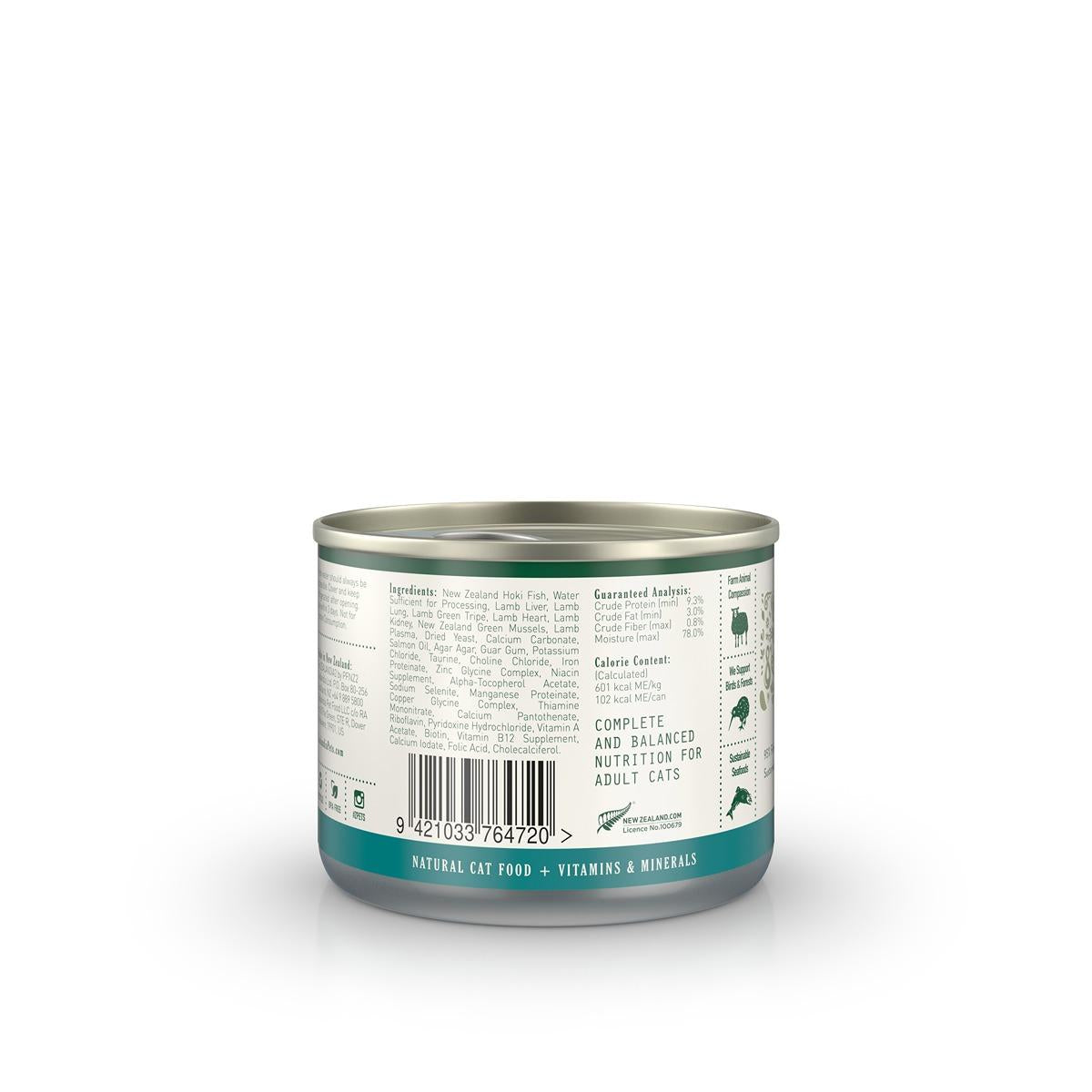 Zealandia Hoki Pate Wet Cat Food