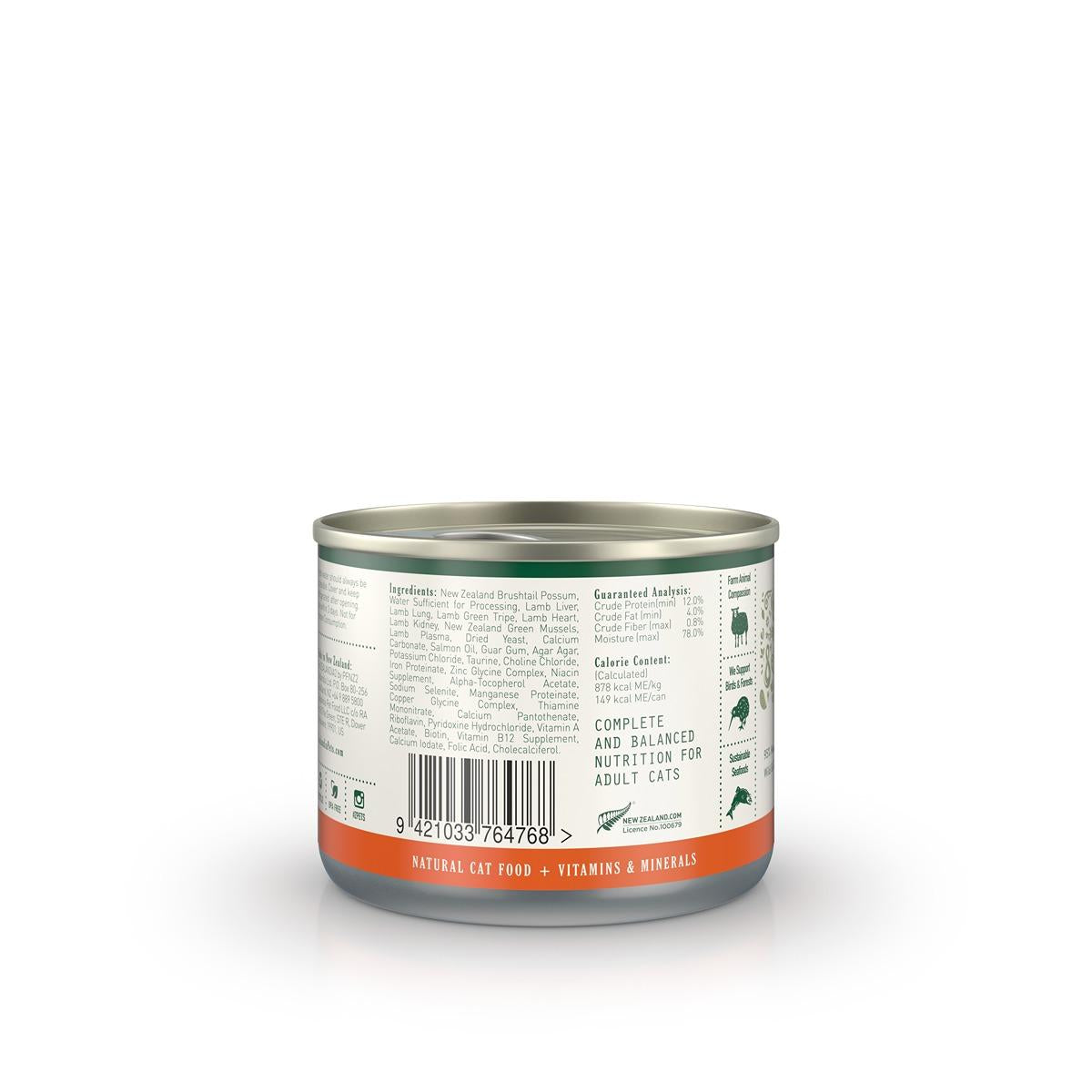 Zealandia Brushtail Pate Wet Cat Food